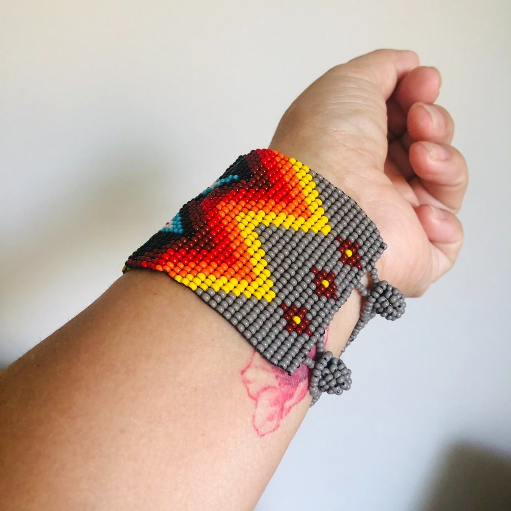 Bracelet | Handmade | Beaded | Ethnic | Tribal - Picture 8 of 13